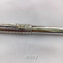 Montblanc Meisterstuck Motblanc 144 Solitaire Stainless Steel Fountain Pen
