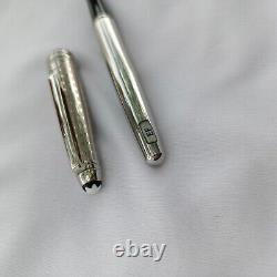 Montblanc Meisterstuck Motblanc 144 Solitaire Stainless Steel Fountain Pen