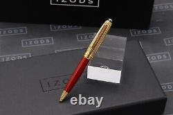 Montblanc Meisterstuck Mozart Coral-Red Gold-Plated Ballpoint Pen
