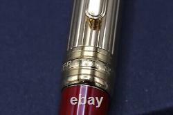 Montblanc Meisterstuck Mozart Coral-Red Gold-Plated Ballpoint Pen