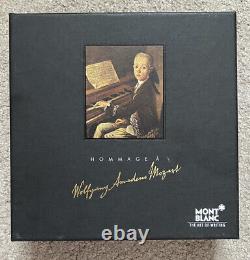 Montblanc Meisterstuck Mozart Fountain Pen 14K nib+BOX Rare