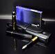 Montblanc Meisterstuck Pix No. 145 CLASSIQUE Fountain Pen with Leather MB Case