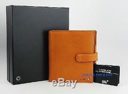 Montblanc Meisterstuck Small Natural Leather Organizer Note 101761 Germany New 1