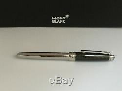 Montblanc Meisterstuck Solitaire 145 Carbon Steel Fountain Pen 18K nib