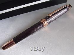 Montblanc Meisterstuck Solitaire 90th Anniversary Fountain Pen Name Carved
