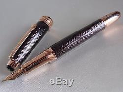 Montblanc Meisterstuck Solitaire 90th Anniversary Fountain Pen Name Carved