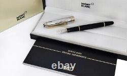 Montblanc Meisterstuck Solitaire AG925 Silver Doue Pen # Fountain Ink
