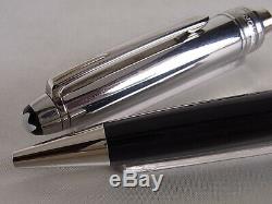 Montblanc Meisterstuck Solitaire Doue 164 Ballpoint Pen Stainless Steel Cap
