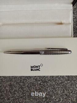 Montblanc Meisterstück Solitaire Stainless Steel Ballpoint Pen. VGC