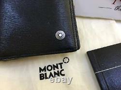 Montblanc Meisterstuck black leather 4810 long wallet