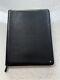Montblanc Meisterstuck soft grain black leather business companion folder A4