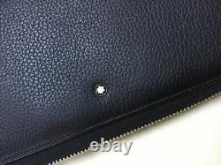 Montblanc Meisterstuck soft grain black leather business companion folder NEW