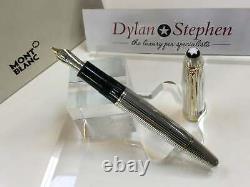 Montblanc Meisterstuck solitaire sterling silver Legrand 146 fountain pen