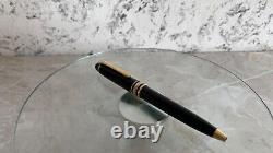 Montblanc Mozart Gold Plated Black Resin Ballpoint Pen