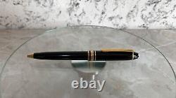 Montblanc Mozart Gold Plated Black Resin Ballpoint Pen