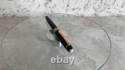 Montblanc Mozart Gold Plated Black Resin Ballpoint Pen