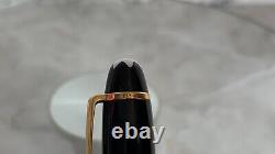 Montblanc Mozart Gold Plated Black Resin Ballpoint Pen