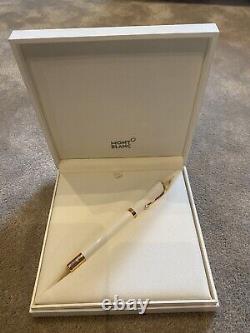 Montblanc Muses range Marilyn Monroe special edition white rollerball pen