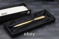 Montblanc Noblesse 3rd Generation Gold-Plated Pinstripe Ballpoint Pen
