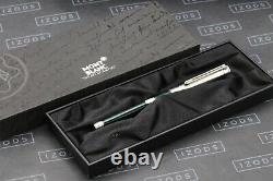 Montblanc Noblesse 3rd Generation Silver-Plated Green Marble Fountain Pen
