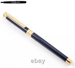 Montblanc Noblesse Fountain Pen Midnight Blue-Gold 18K B-nib / W-Germany (18140)