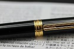 Montblanc Noblesse Oblige Black / Gold Fountain Pen