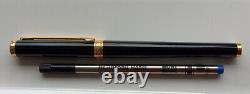 Montblanc Noblesse Oblige Rollerball Pen Black And Gold plus refill