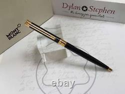 Montblanc Noblesse Oblige black and gold ballpoint pen