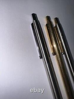 Montblanc Noblesse Slimline Pen Bundle Lot Silver Gold