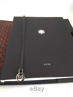Montblanc Notebook Medium Leather Meisterstuck black-crocodile 7CC Pen Holder
