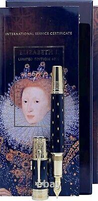 Montblanc Patron of Art 4810 Queen Elizabeth I Fountain Pen 105728 NEW