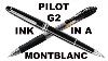 Montblanc Pen Gets Pilot Ink