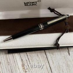 Montblanc Platinum Finish Meisterstuck Classique Luxury Ballpoint Pen 164 NEW