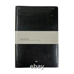 Montblanc Premium Paper Notebook A5 Lined Dotted With Pocket Item 119483 Yellow