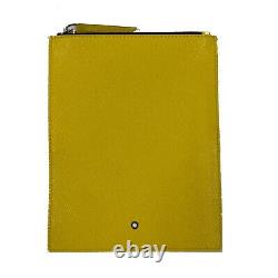 Montblanc Premium Paper Notebook A5 Lined Dotted With Pocket Item 119483 Yellow