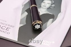 Montblanc Princesse Grace de Monaco Purple Resin Ballpoint Pen