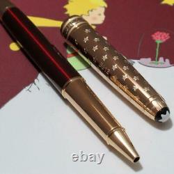 Montblanc Rollerball Meisterstück Solitaire Le Petit Prince Burgundy Red