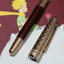 Montblanc Rollerball Meisterstück Solitaire Le Petit Prince Burgundy Red