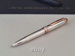 Montblanc Solitaire 116 18k Solid Gold Diamonds 75th Anniversary Ballpoint Pen