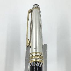 Montblanc Solitaire Doue Ballpoint Pen Sterling Silver 925 Cap, VGC