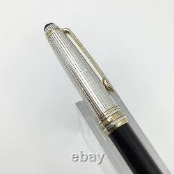 Montblanc Solitaire Doue Ballpoint Pen Sterling Silver 925 Cap, VGC