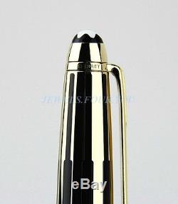 Montblanc Solitaire Gold & Black 165 Mechanical Pencil Gold Pltd 35983 New Box