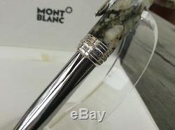 Montblanc Soulmakers for 100 Years Granite Sterling Silver Diamond Ballpoint