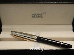 Montblanc Starwalker Black Body + Golden Clip Fountain Pen