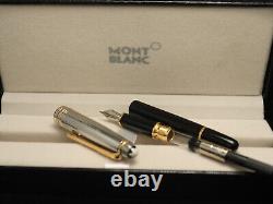 Montblanc Starwalker Black Body + Golden Clip Fountain Pen