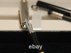 Montblanc Starwalker Black Body + Golden Clip Fountain Pen