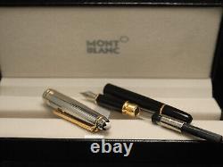 Montblanc Starwalker Black Body + Golden Clip Fountain Pen