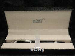 Montblanc Starwalker Black Body +silver Clip Ballpoint Pen I Black Ink