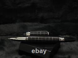 Montblanc Starwalker Black Body +silver Clip Ballpoint Pen I Black Ink