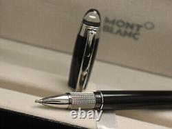 Montblanc Starwalker Black Body +silver Clip Ballpoint Pen I Black Ink